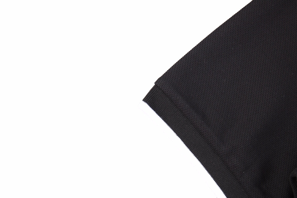 B**rry england logo polo shirt - black