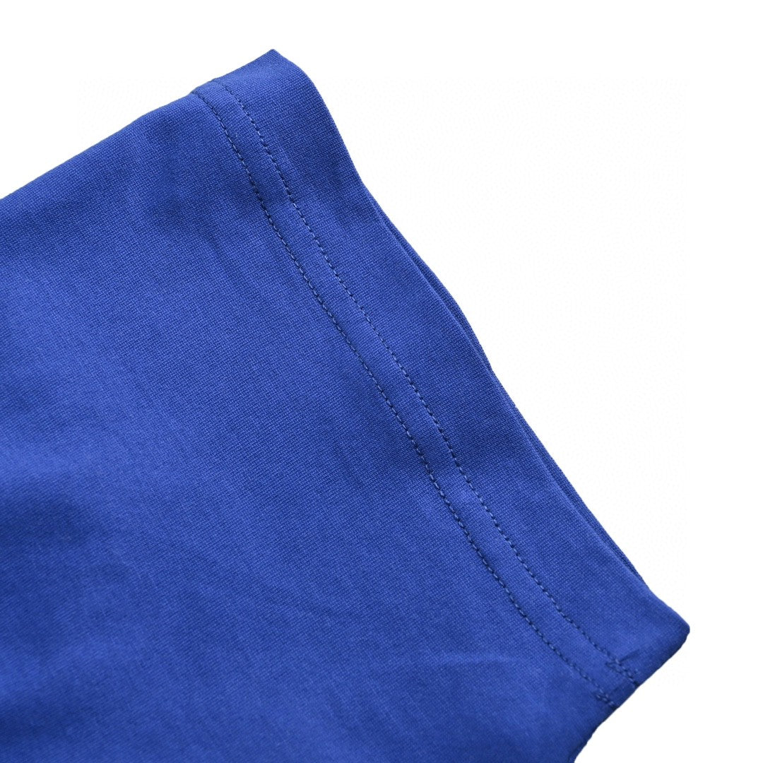 B**rry embroidered patch t-shirt (blue)