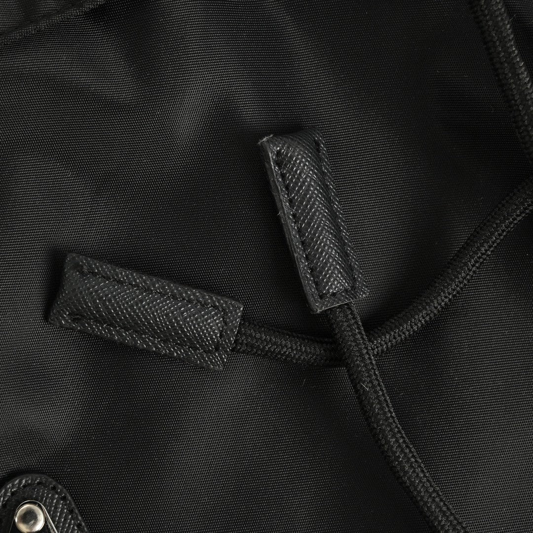 Pra*a nylon hooded jacket