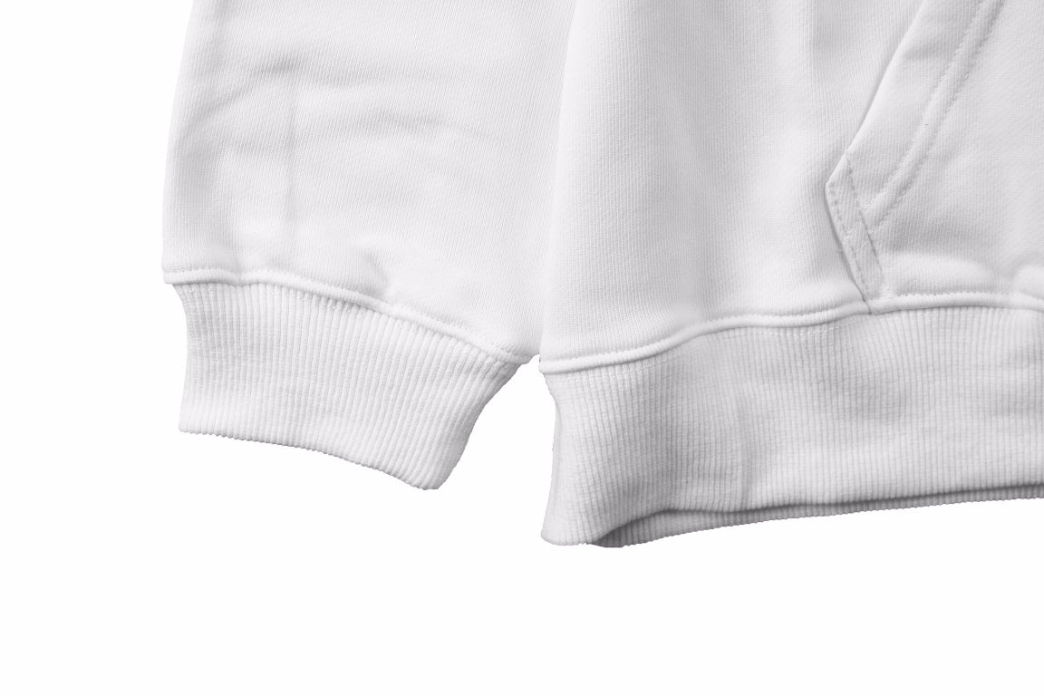 D*or white hoodie with bag design