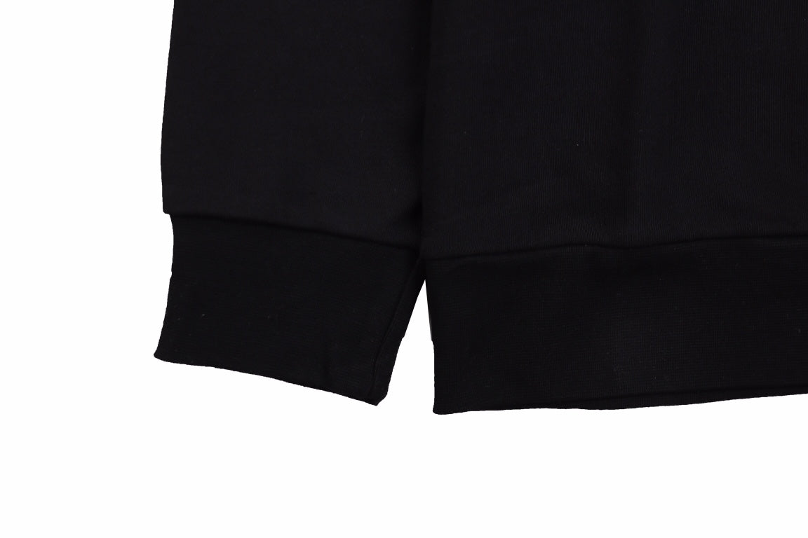 Pra*a repeated logo sweatshirt
