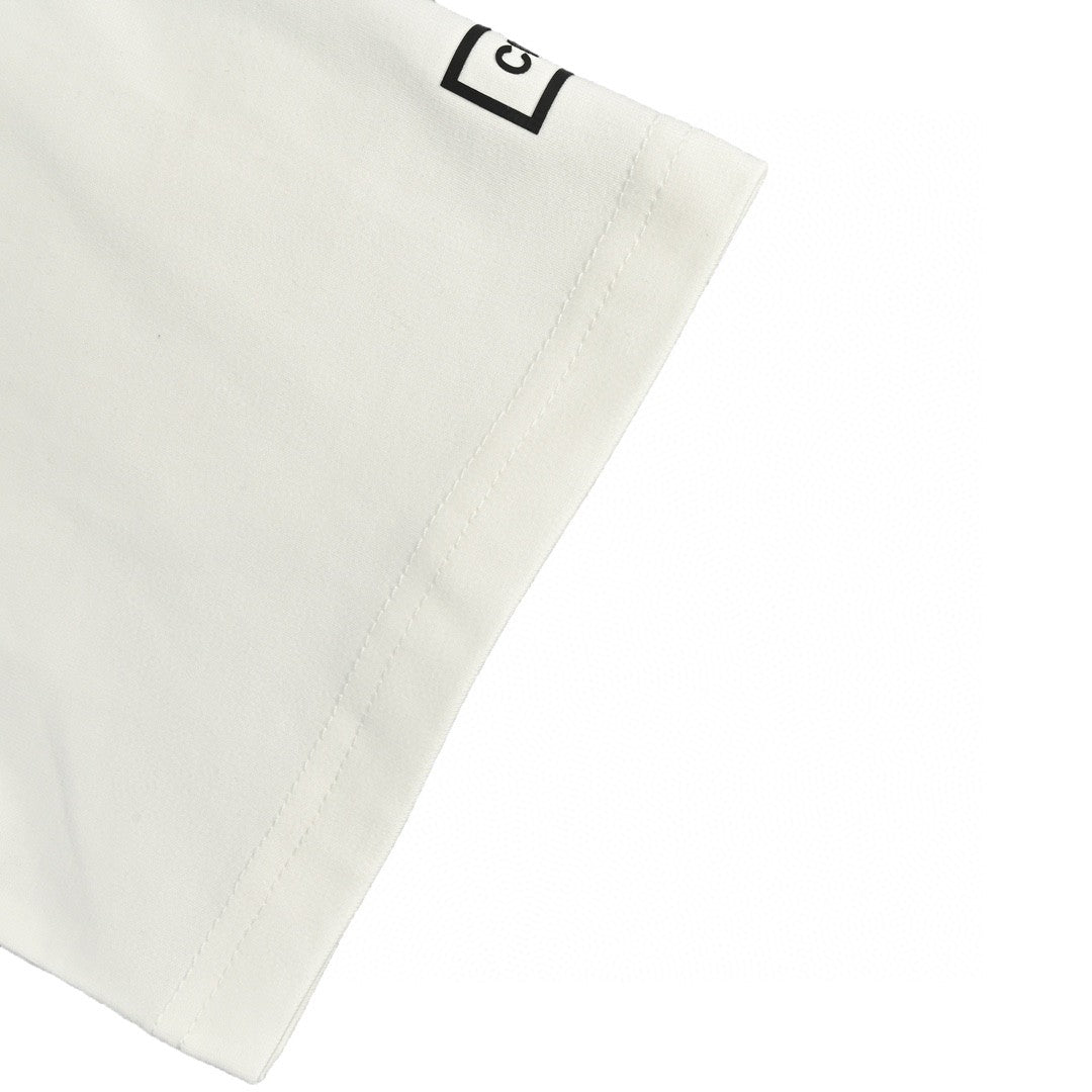 Ch*el minimalist logo t-shirt (white)