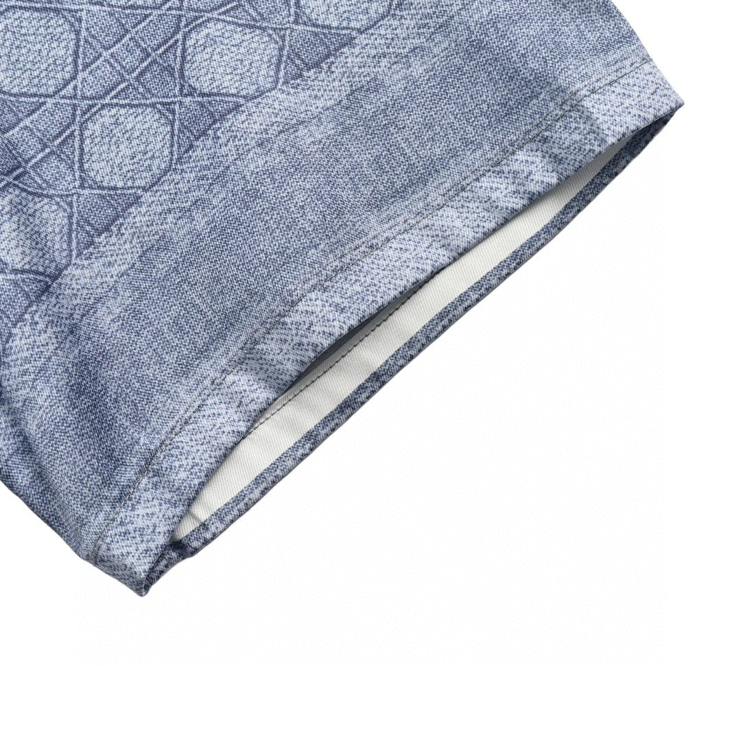 D*or geometric pattern short sleeve shirt