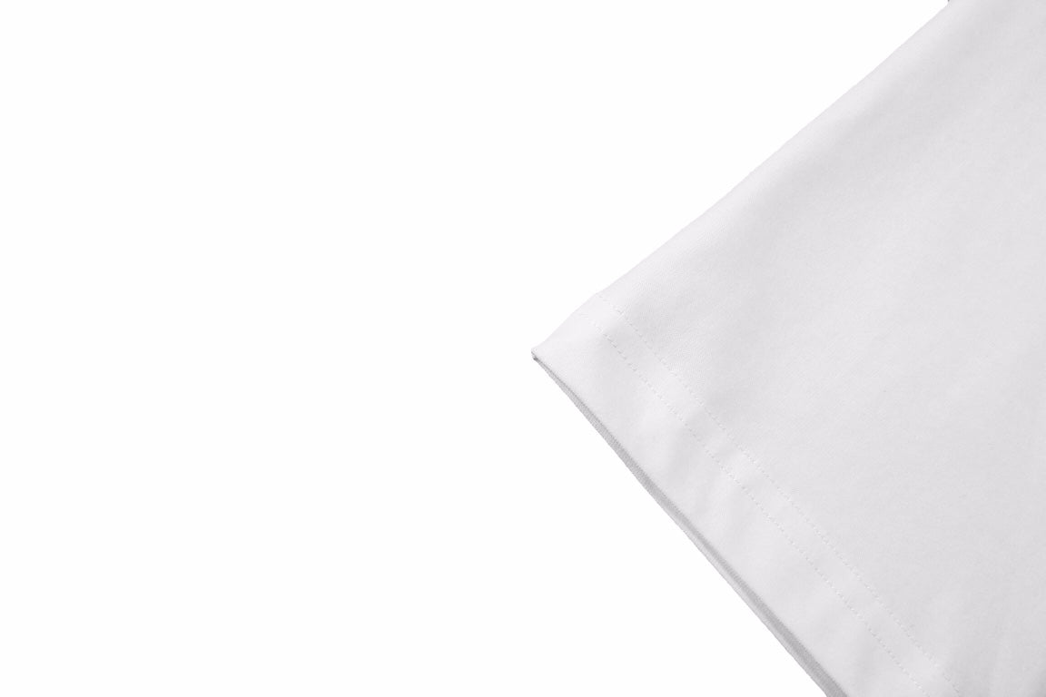 B**rry knight print t-shirt - white