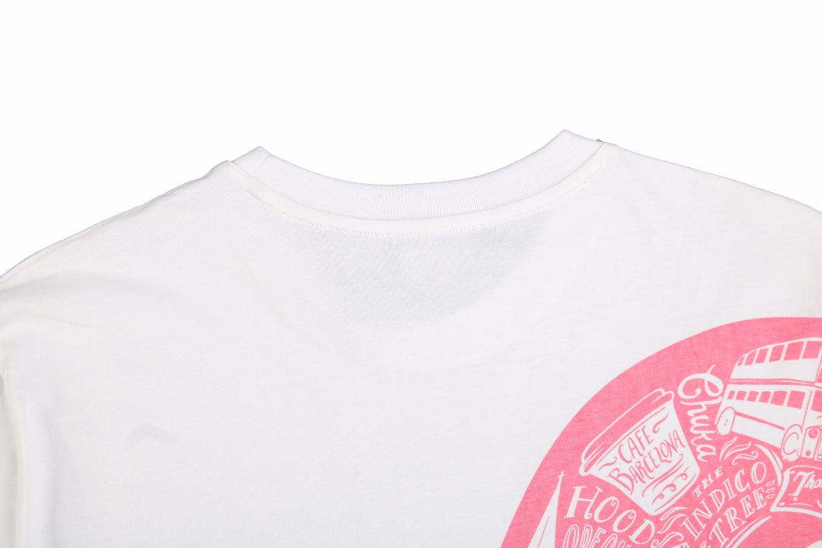 ba*len*cia*ga x S*p*e t-shirt with front logo (white)