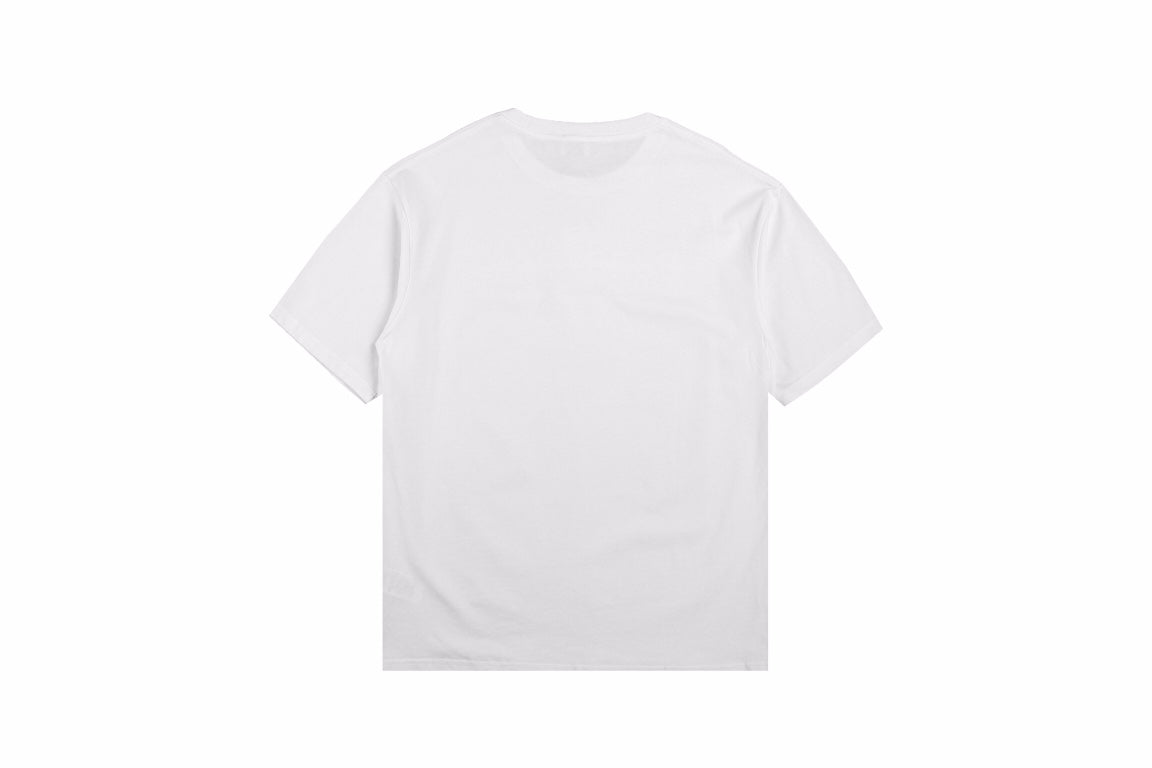 B**rry t-shirt with strikethrough logo