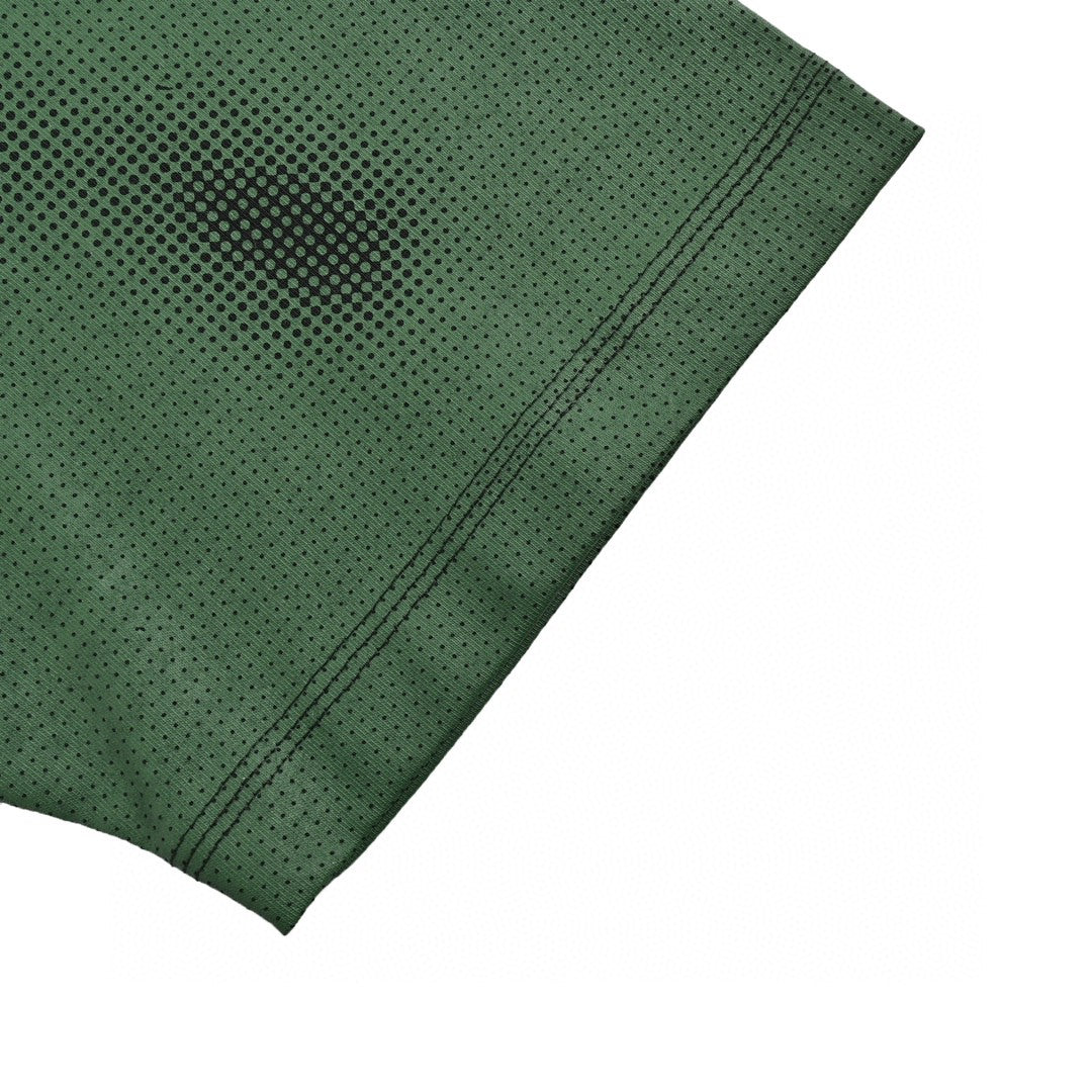 B**rry gradient equestrian logo green t-shirt