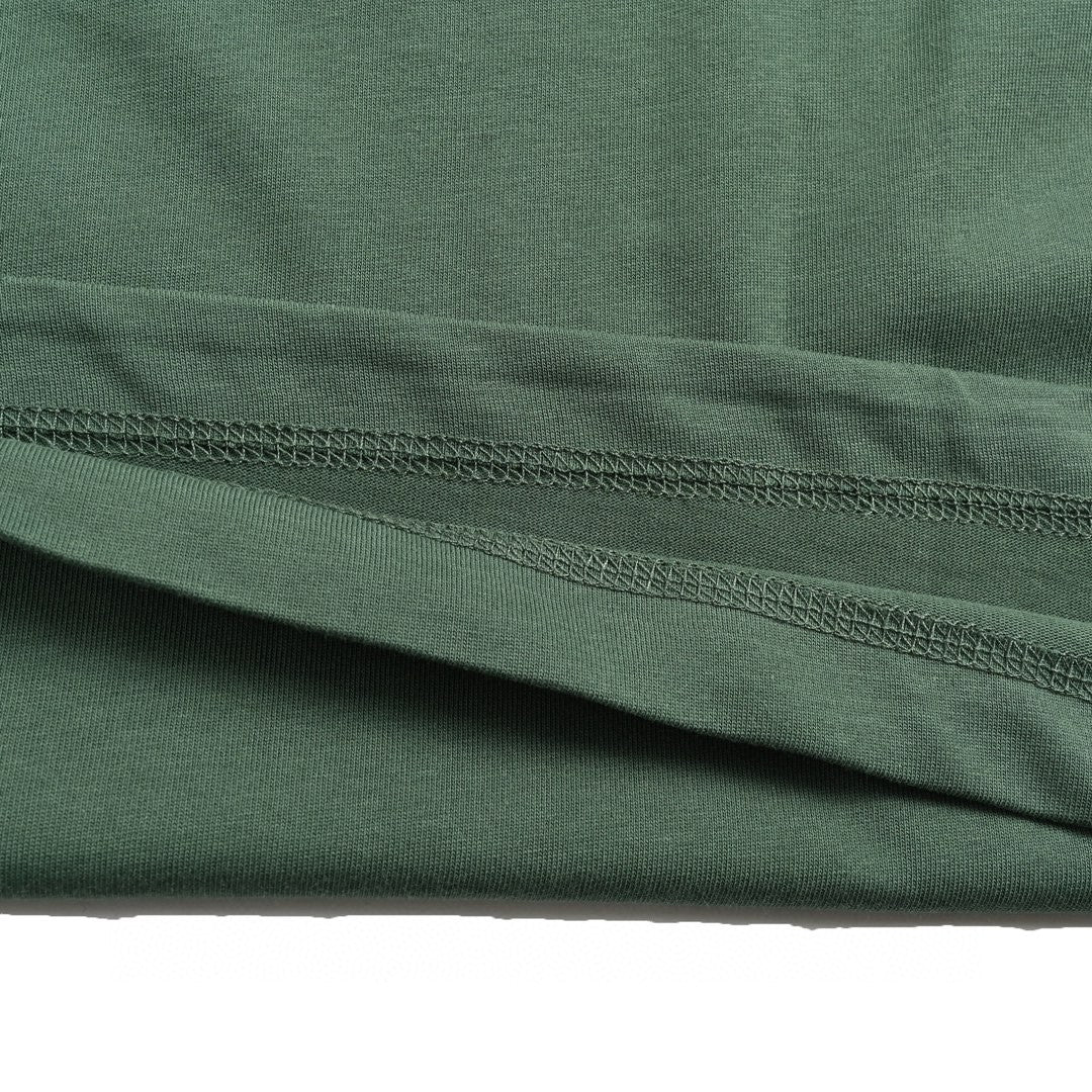 B**rry green check pattern t-shirt