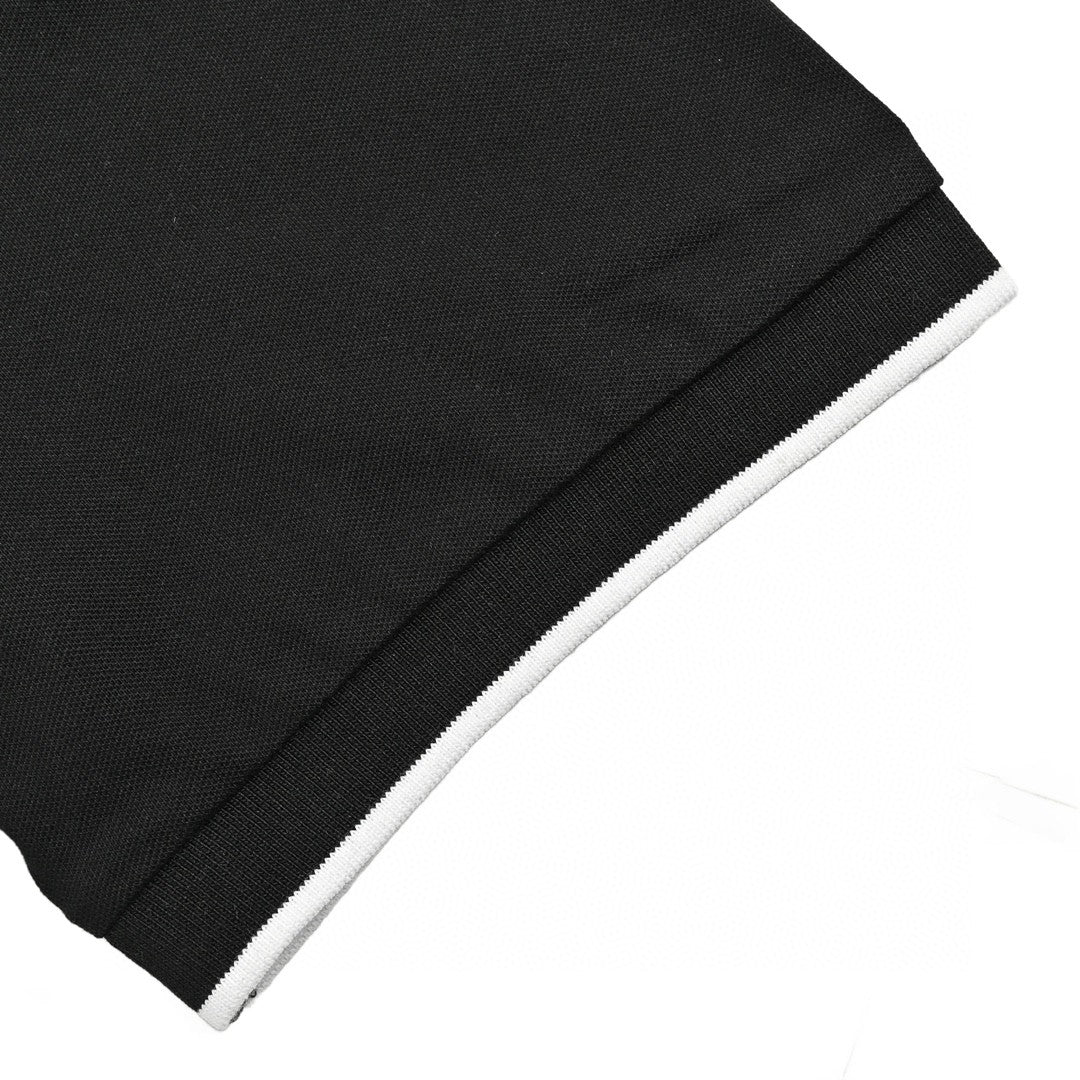 D*or black polo shirt
