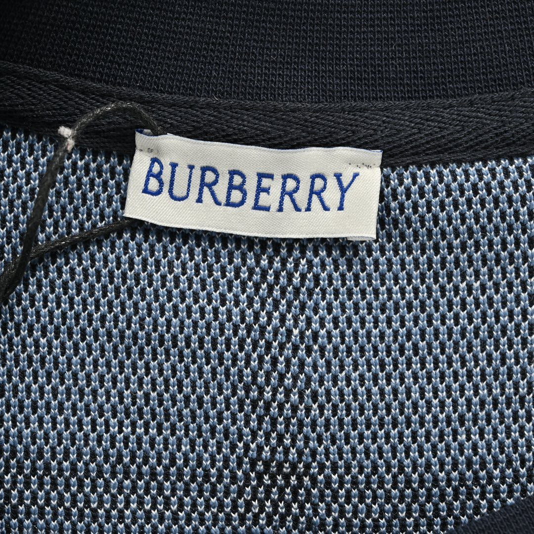 B**rry navy check t-shirt