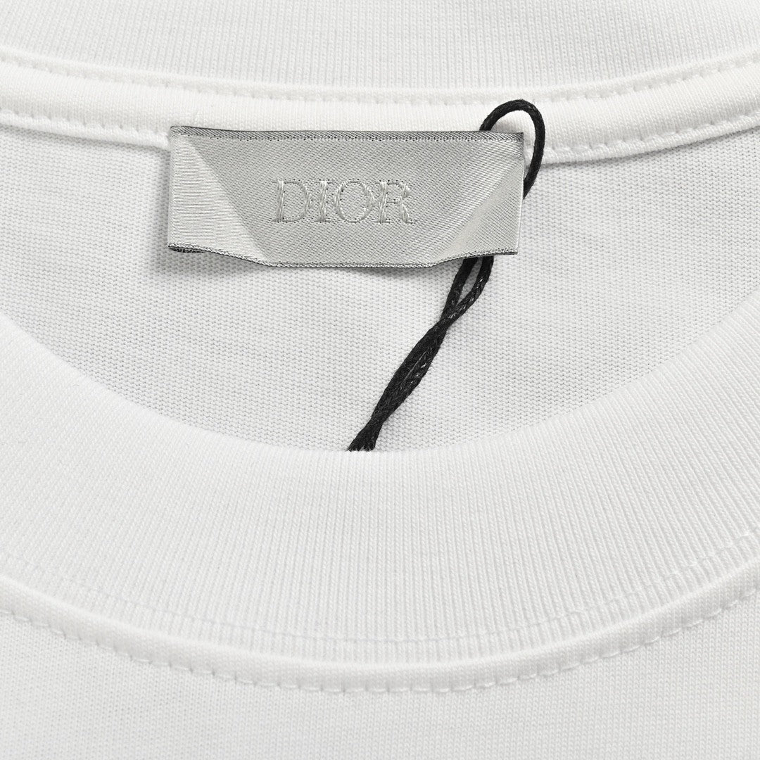 D*or ch**an D*or graphic white t-shirt