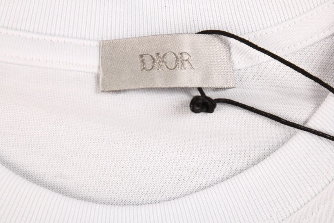 D*or color splash graphic t-shirt