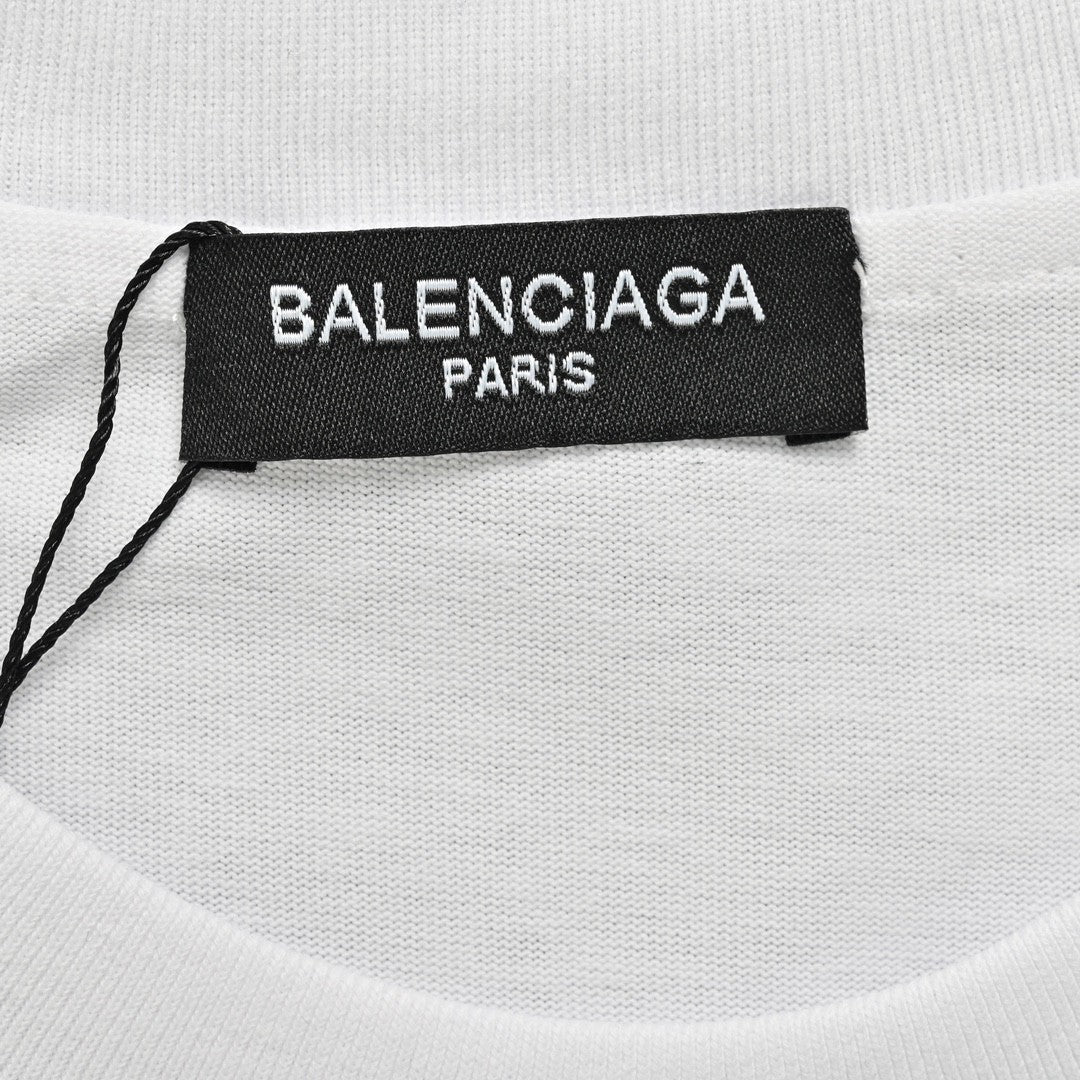 Ba*len*cia*ga acid arab t-shirt (white)