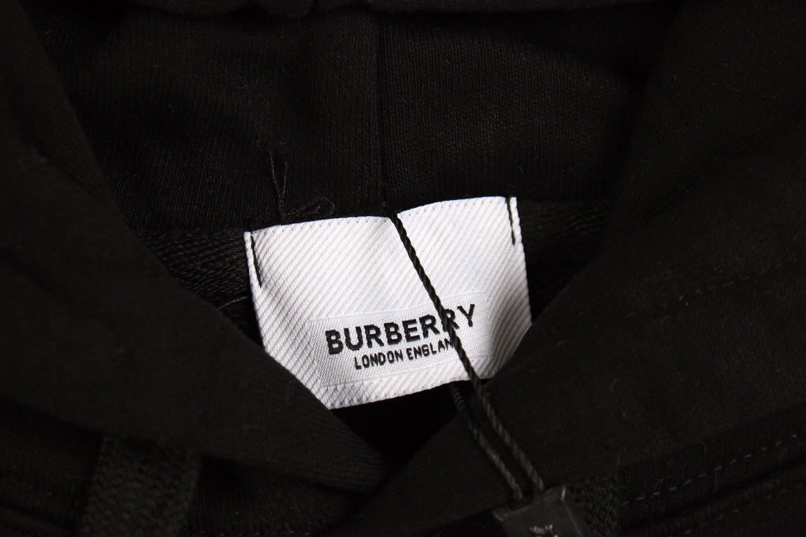 B**rry black hoodie with logo
