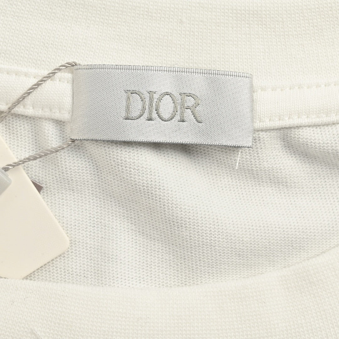 D*or artistic splatter t-shirt (white)