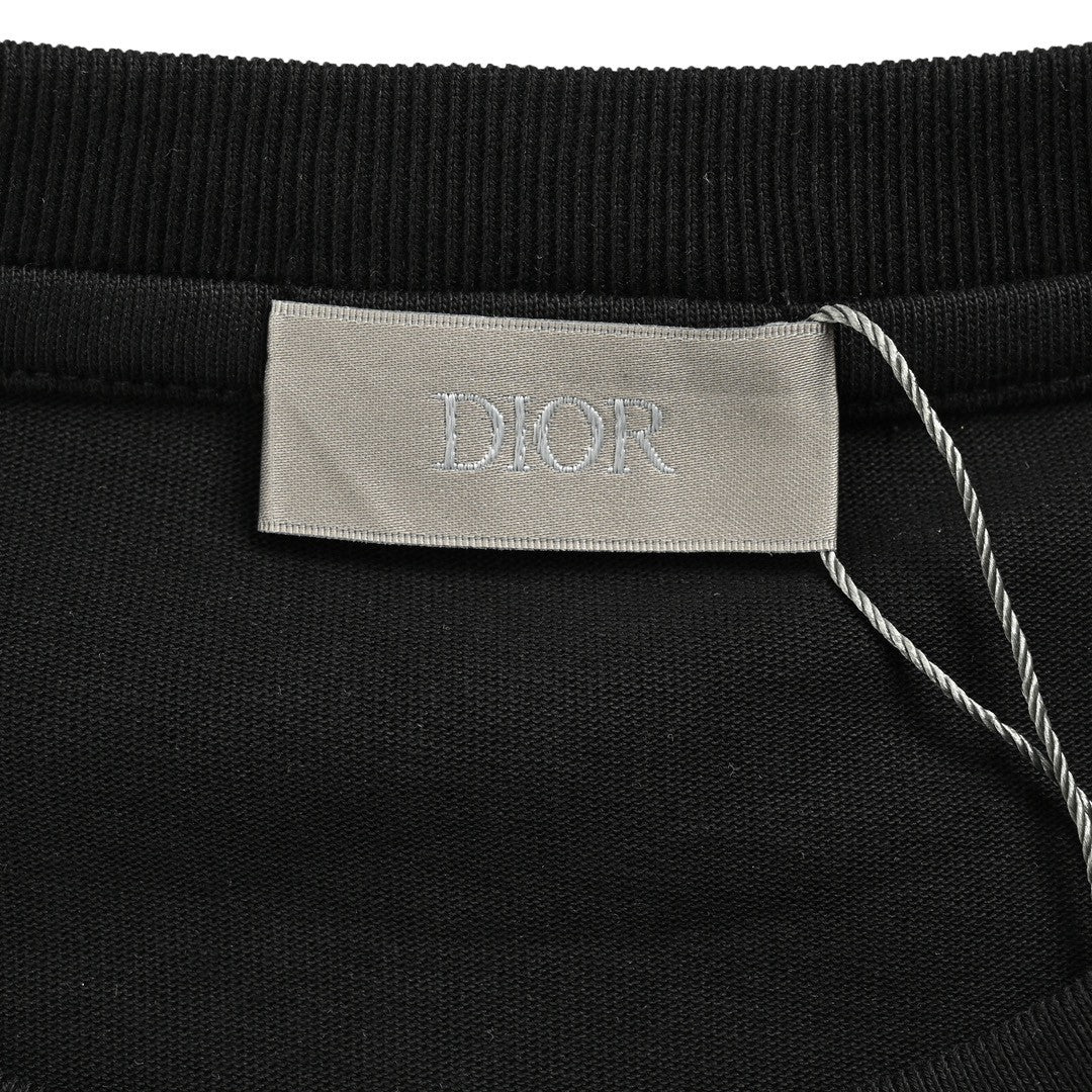 D*or embroidered cd logo t-shirt (black)