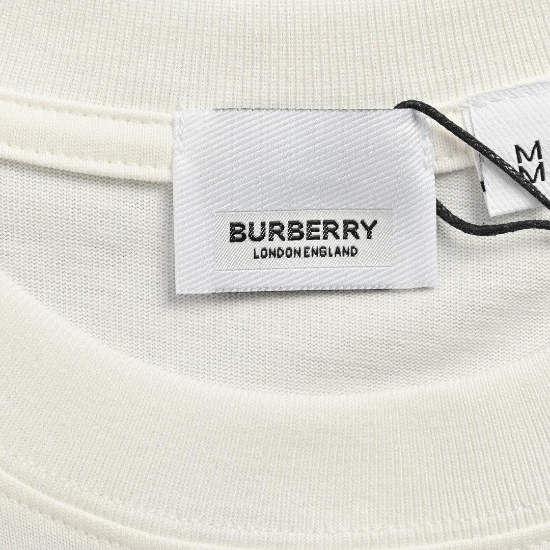 B**rry white cotton t-shirt