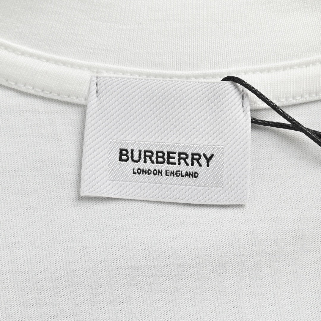 B**rry equestrian logo white t-shirt