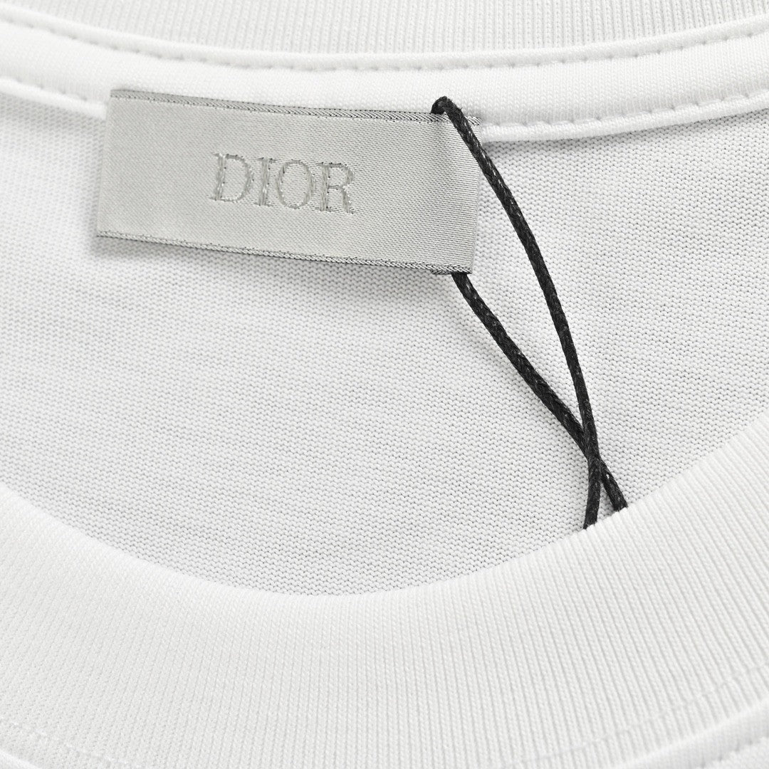 D*or safety pin logo t-shirt