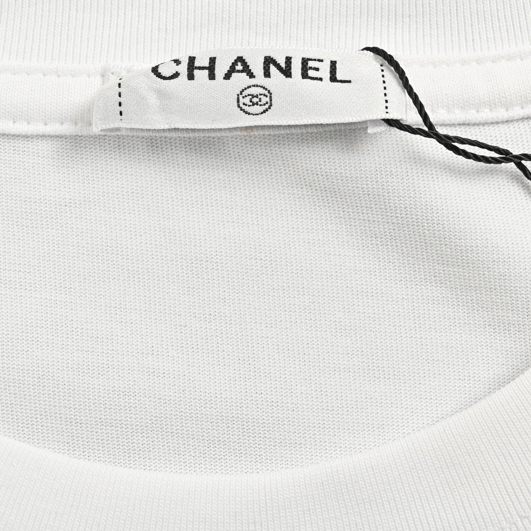 Ch*el logo t-shirt (white)