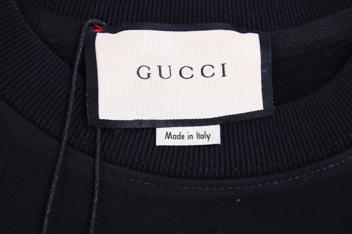 G*u*i interlocking g sweatshirt - black