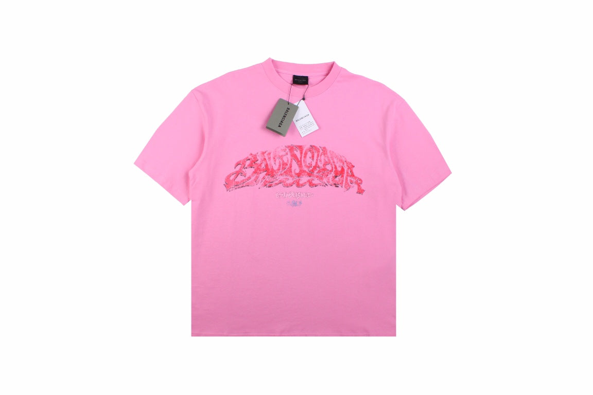 Ba*len*cia*ga graffiti t-shirt