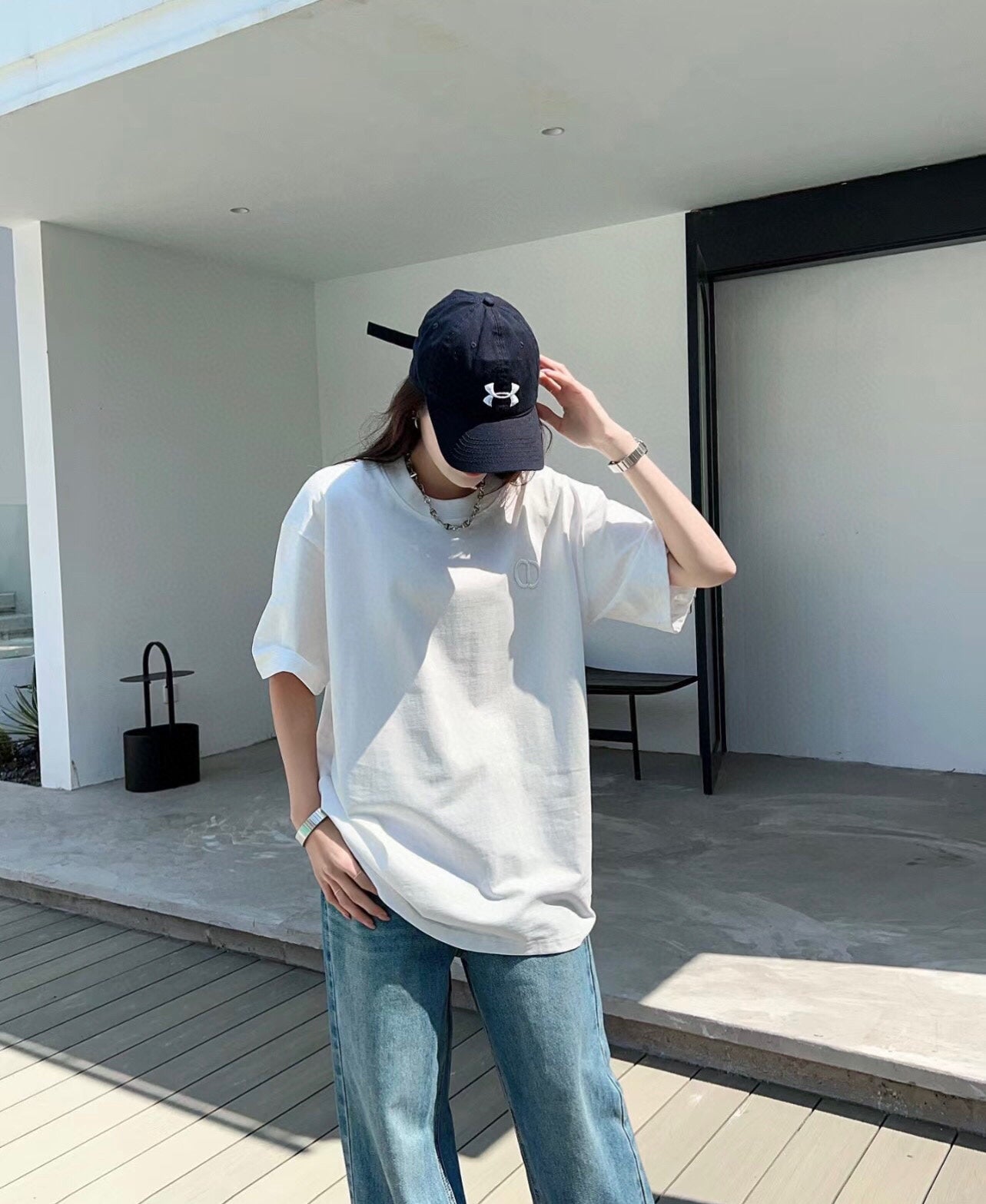 D*or double d logo t-shirt (white)