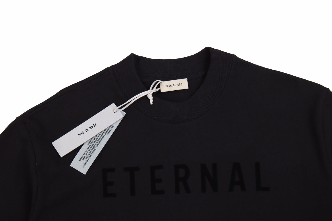 Ba*len*cia*ga t-shirt with 'eternal' text