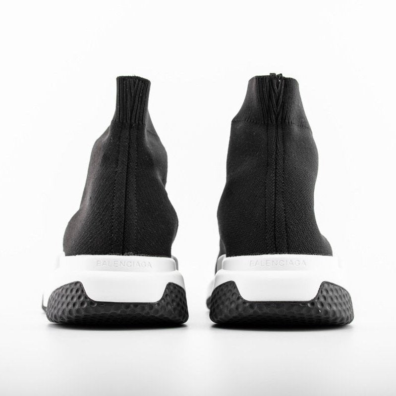 Ba*len*cia*ga speed trainer x black white black