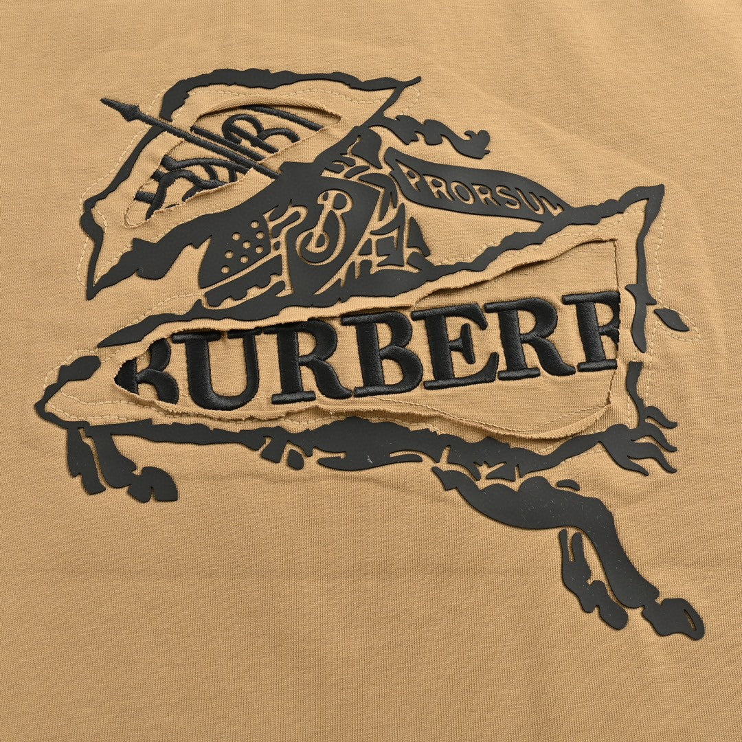 B**rry t-shirt - tan with graphic design