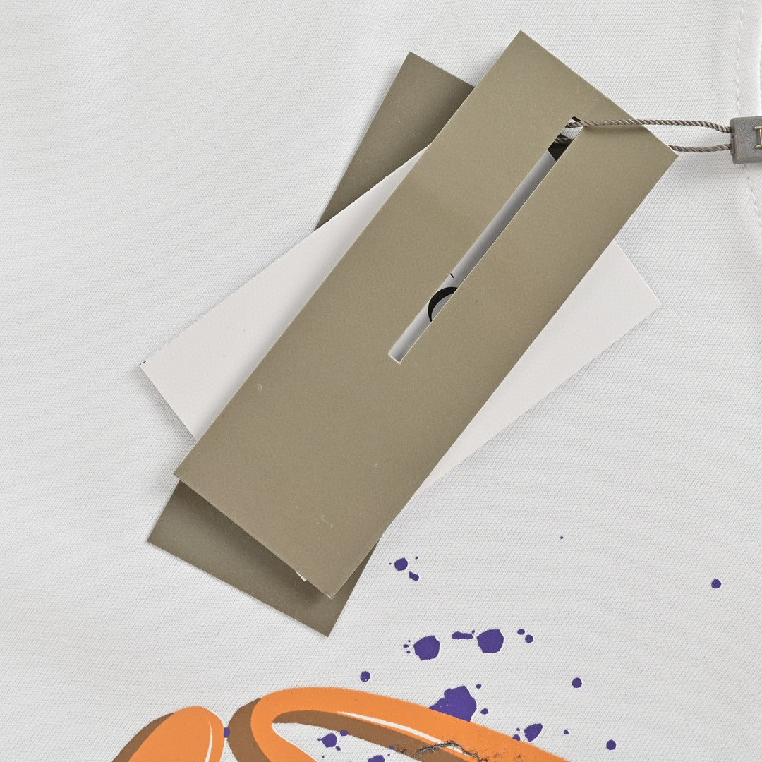 D*or multicolor logo white t-shirt