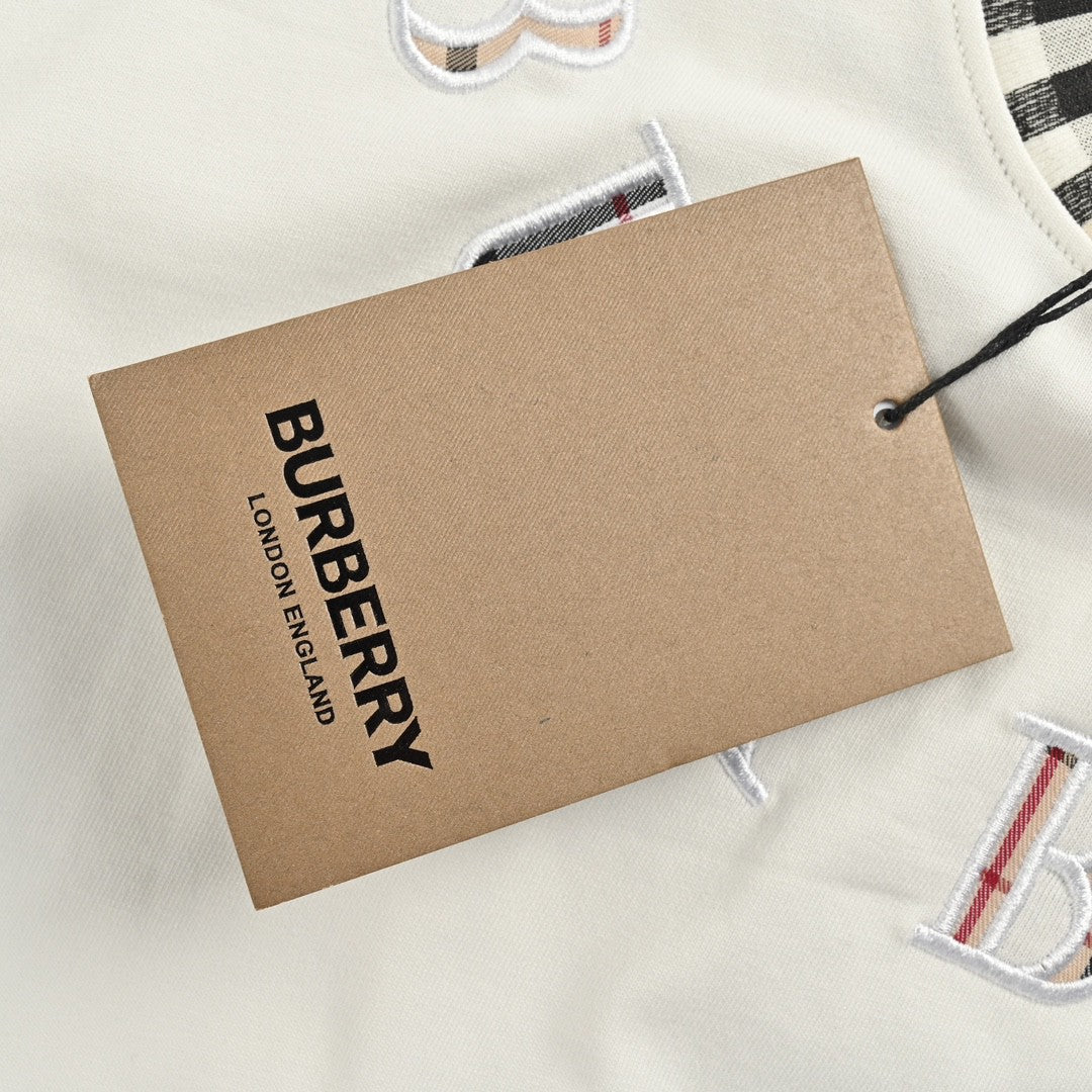 B**rry embroidered logo t-shirt (white)