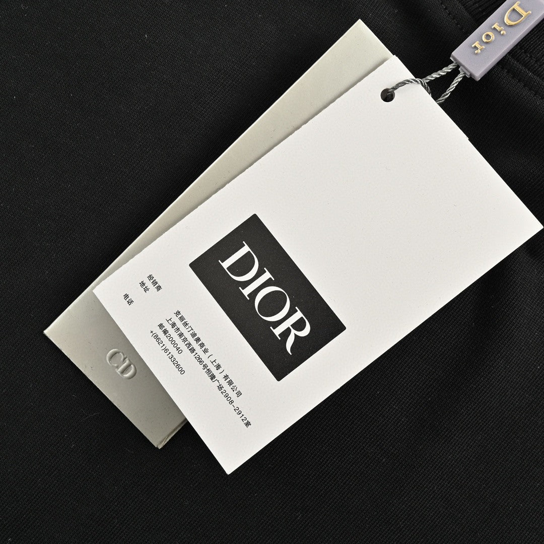 D*or embroidered cd logo t-shirt (black)