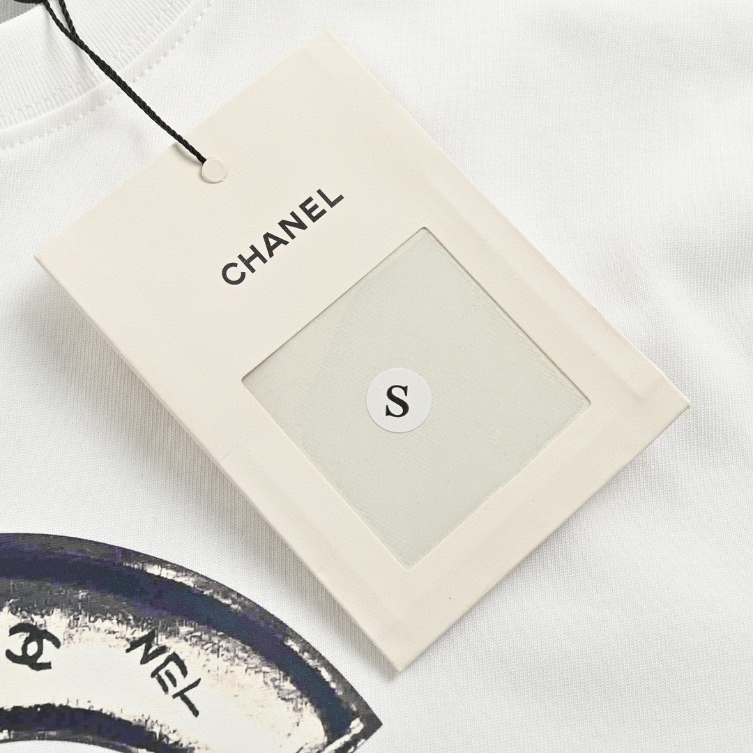 Ch*el logo t-shirt (white)