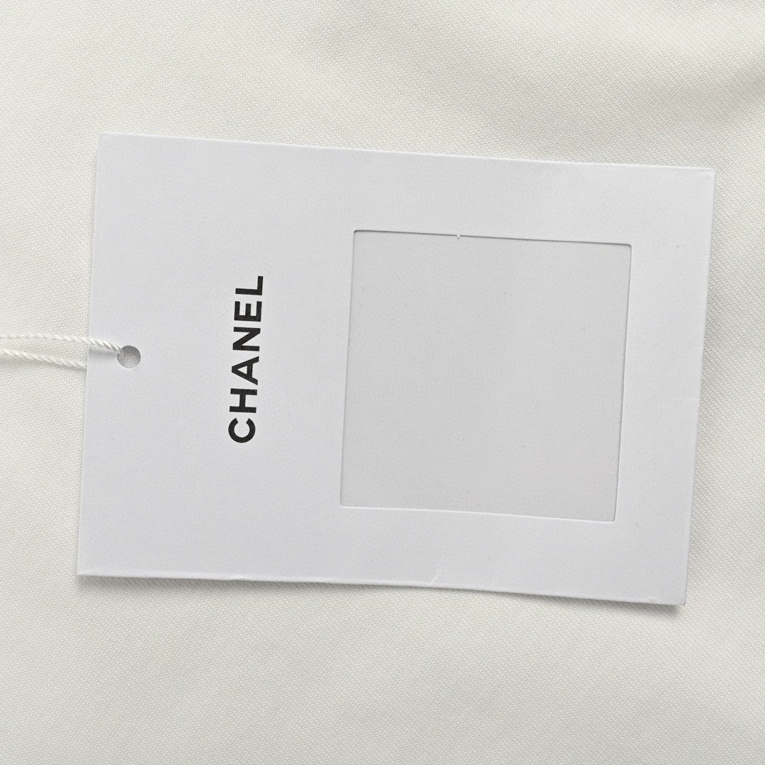 Ch*el double c logo t-shirt (white)