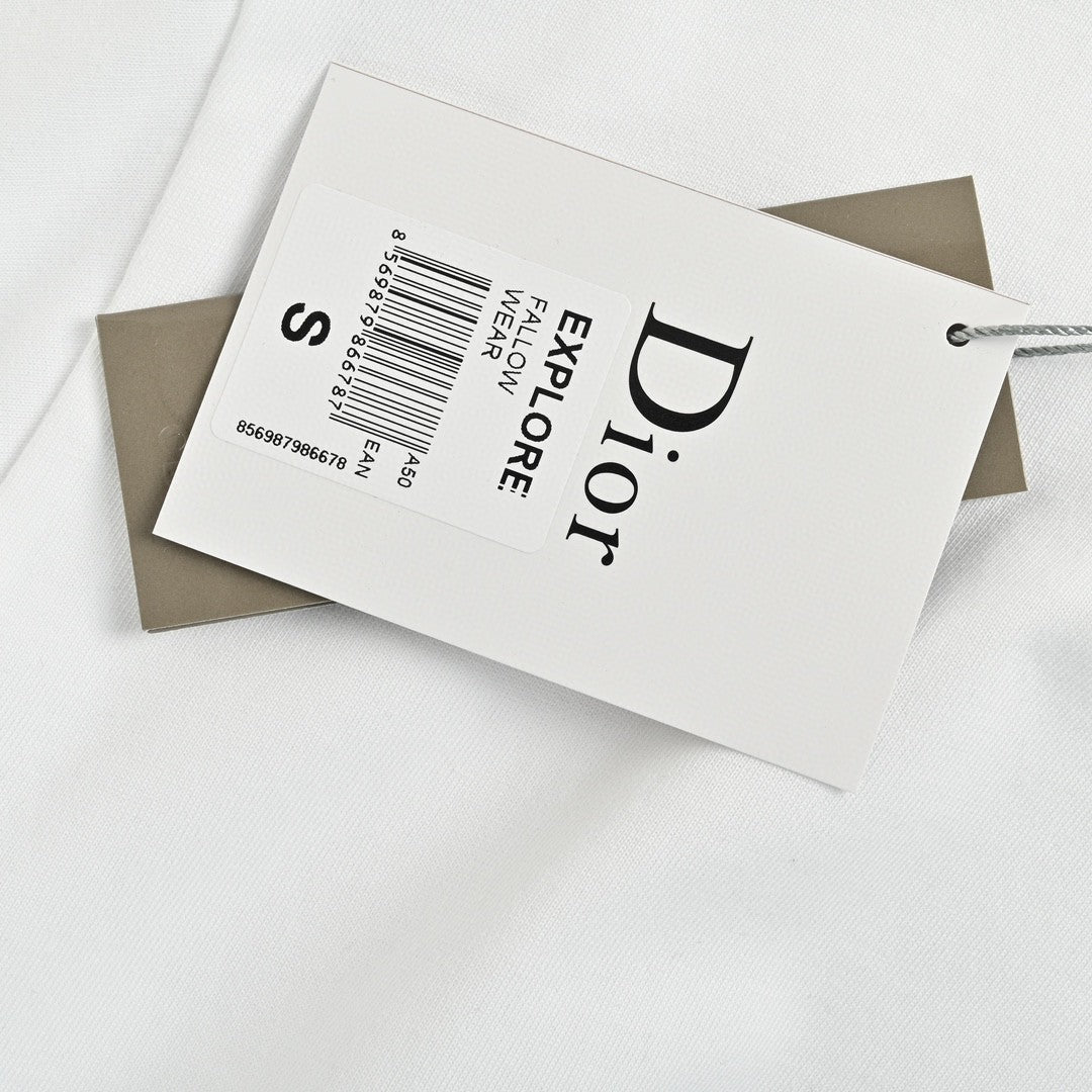 D*or dripping logo t-shirt (white)