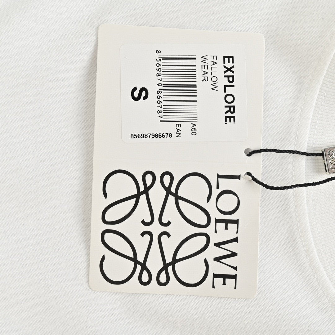 Loewe Graphic Logo T-Shirt (White)