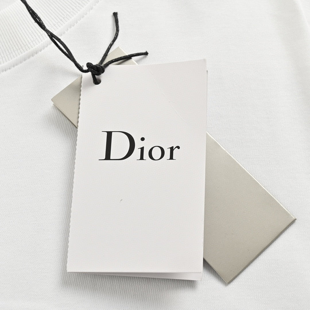 D*or safety pin logo t-shirt
