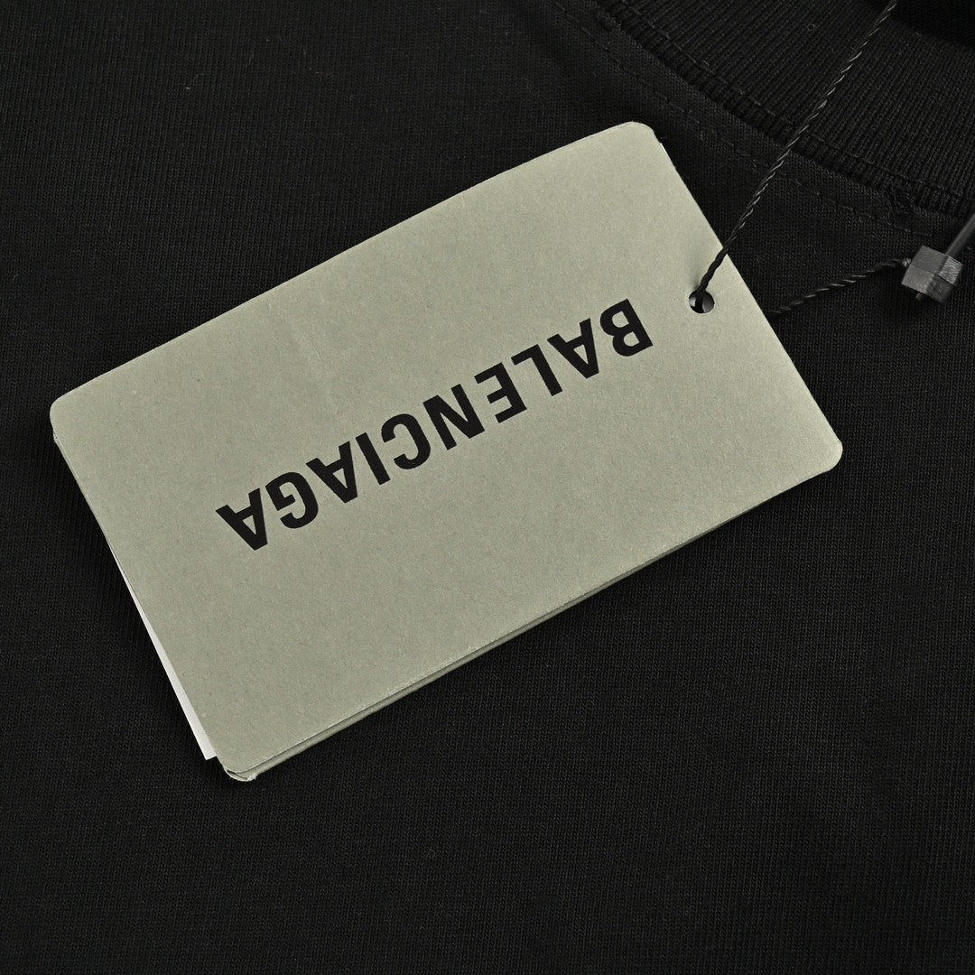 Ba*len*cia*ga je t'aime black t-shirt