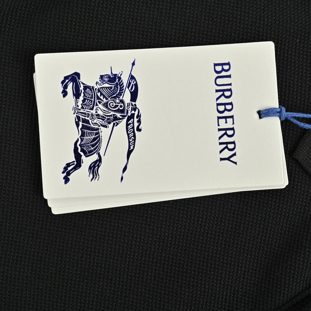 B**rry stripe cuff polo shirt