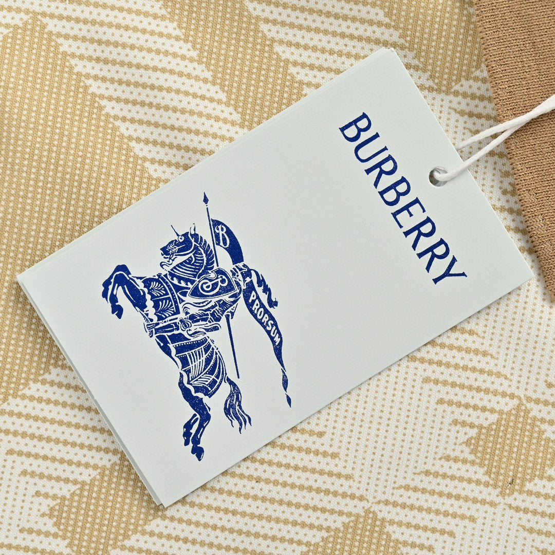 B**rry geometric check polo shirt