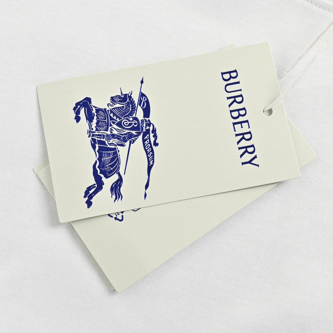 B**rry embroidered patch t-shirt (white)