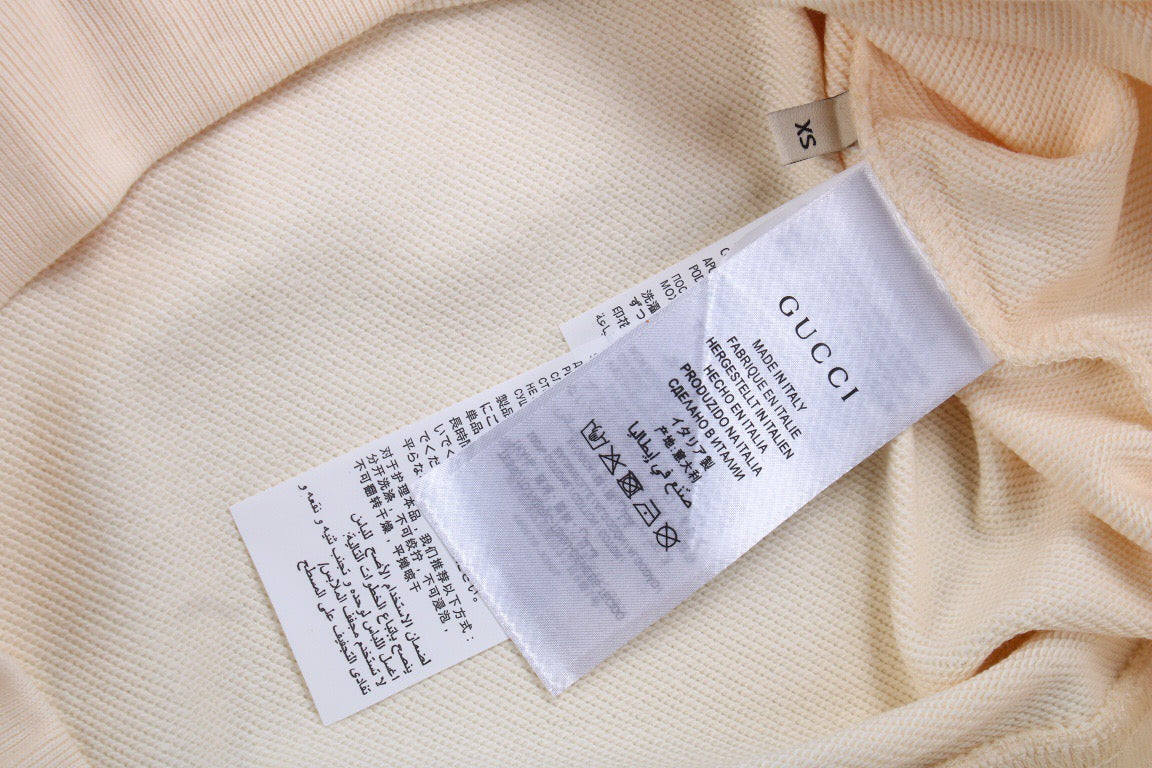 G*u*i interlocking g sweatshirt - cream