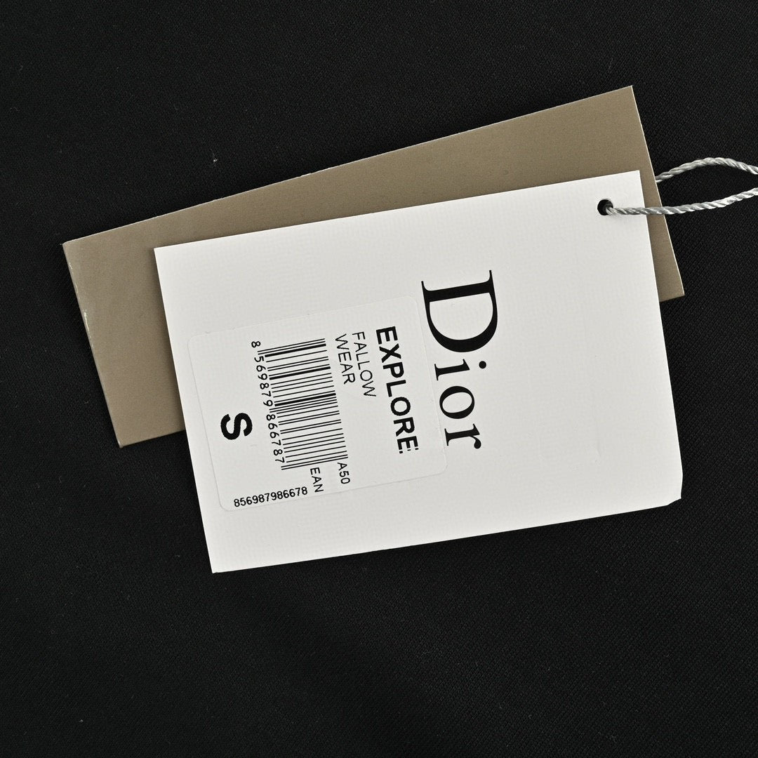 D*or green monster graphic black t-shirt