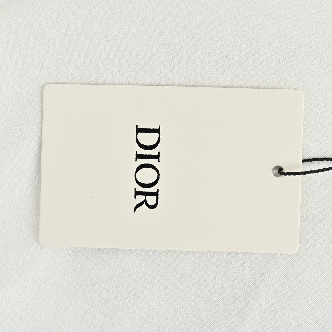 D*or short sleeve button-up shirt (white)