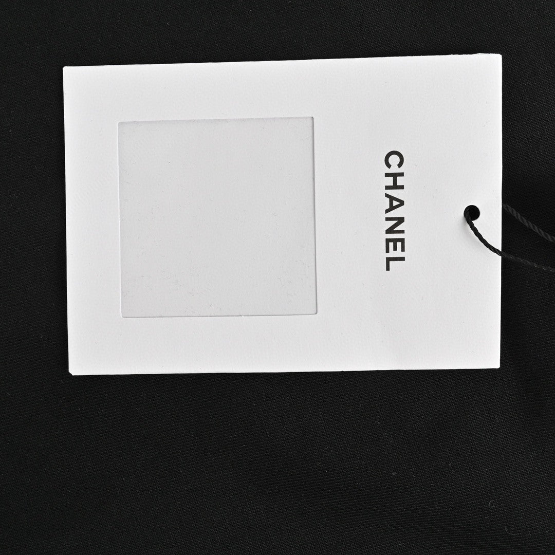 Ch*el classic logo t-shirt in black