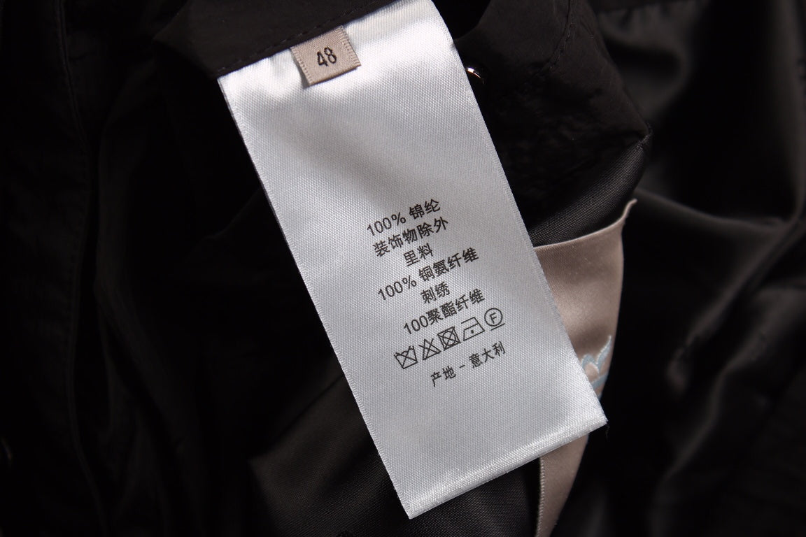 D*or black hooded jacket
