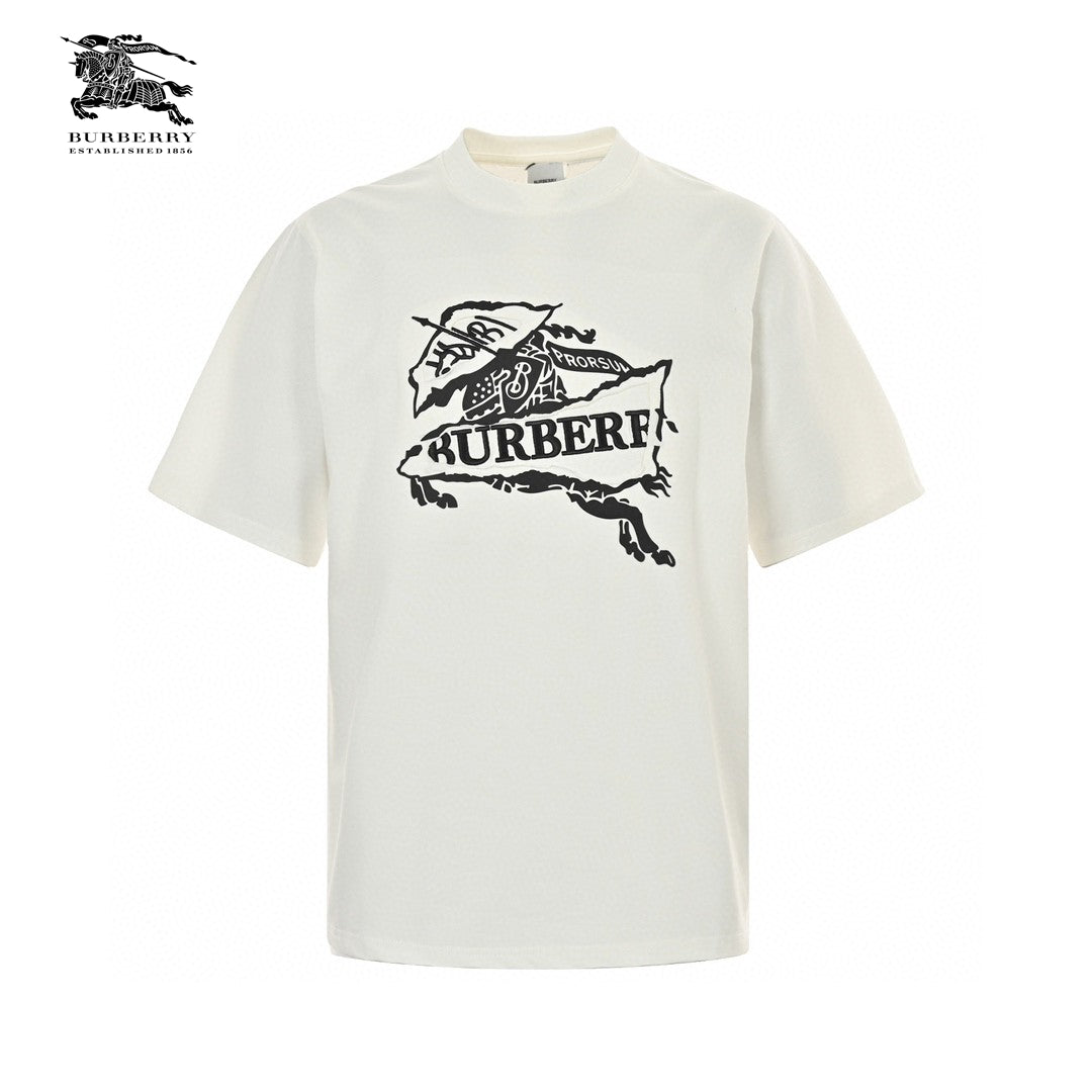 B**rry t-shirt - white with graphic design