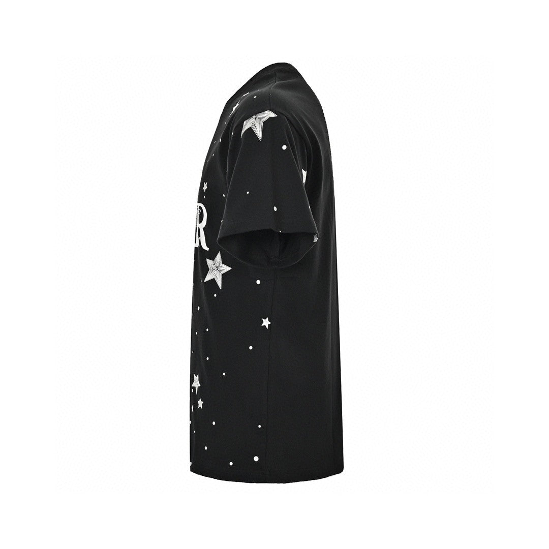 D*or star graphic black t-shirt