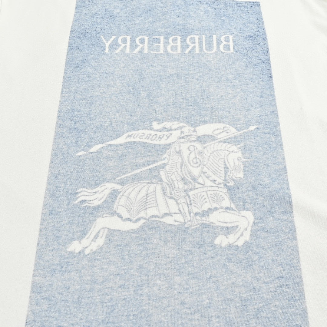B**rry white t-shirt with knight graphic